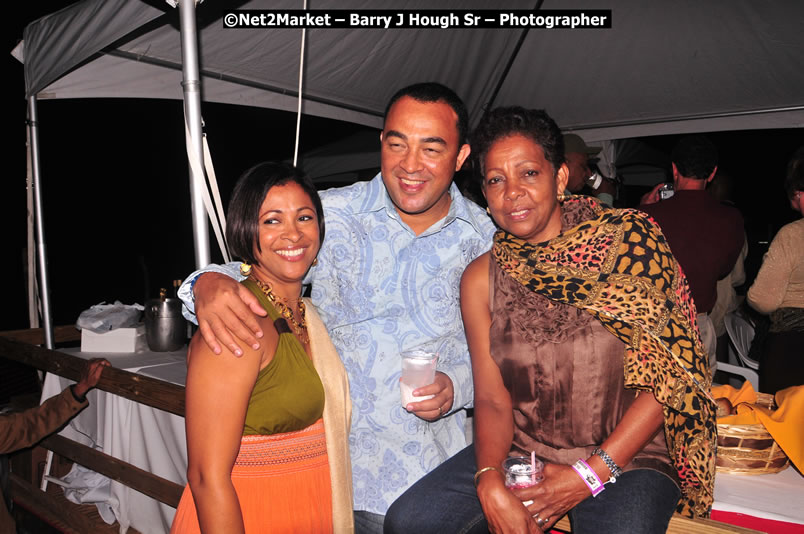 Minister of Tourism, Edmund Bartlett @ Jamaica Jazz and Blues Festival 2009 - Presented by Air Jamaica - Friday, January 23, 2009 - Venue at the Aqueduct on Rose Hall Resort &amp; Country Club, Montego Bay, Jamaica - Thursday, January 22 - Saturday, January 24, 2009 - Photographs by Net2Market.com - Barry J. Hough Sr, Photographer/Photojournalist - Negril Travel Guide, Negril Jamaica WI - http://www.negriltravelguide.com - info@negriltravelguide.com...!